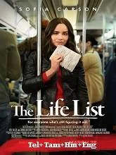 The Life List (2025) HDRip Telugu Dubbed